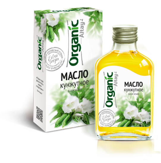 Масло кунжутное, Altay Organic, 100 мл.