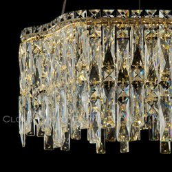 Люстра Cloyd ANTREA-A C1 / Ø62 см - золото (арт.11470)