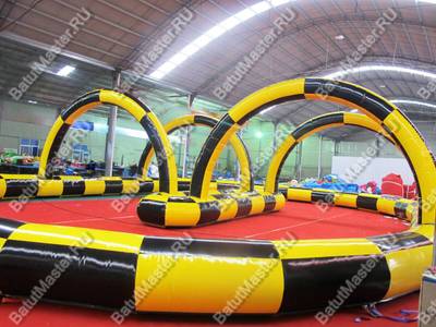 Надувная гоночная трасса "Предел 2" 12*12*3 м