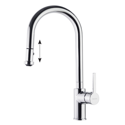 Смеситель для кухни с выдвижной лейкой DRAKO 337902V2