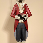 Декор "Олень - Джентельмен с книгой"