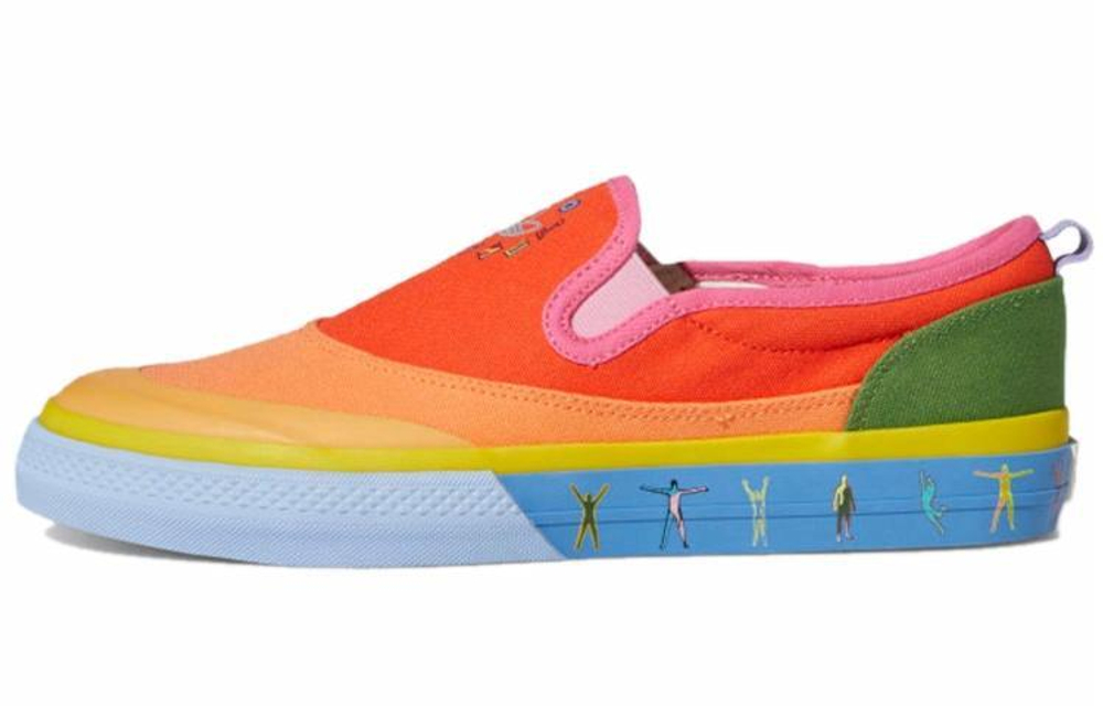 Кроссовки Adidas Originals Nizza Slip-On Pride