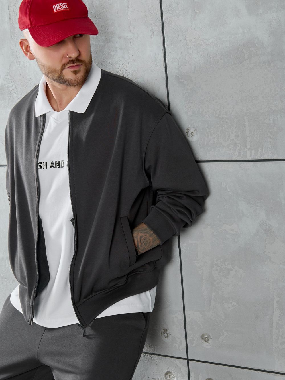 Костюм мужской Лининг-3 Виотекс ГРАФИТОВЫЙ