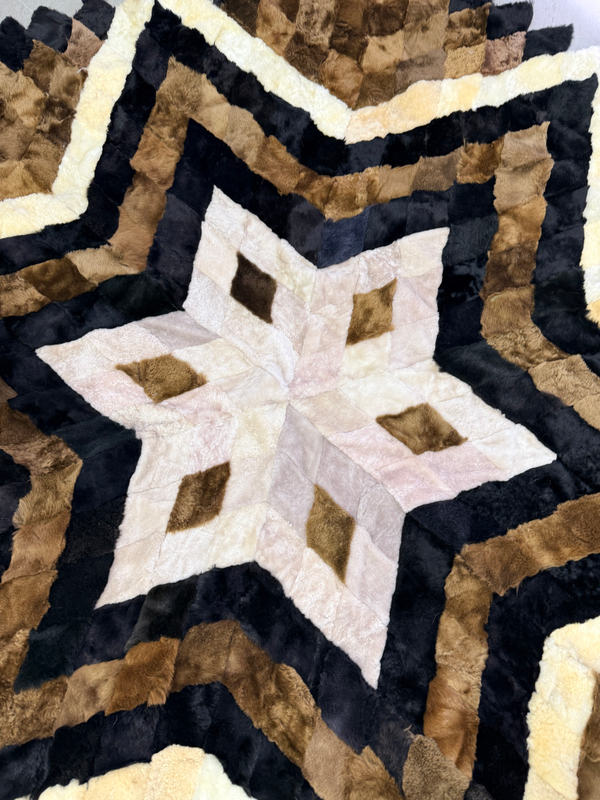 Меховой Ковер из овчины