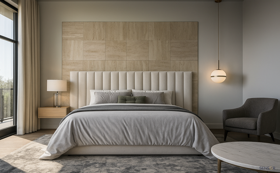 Кровать Streak с широким изголовьем