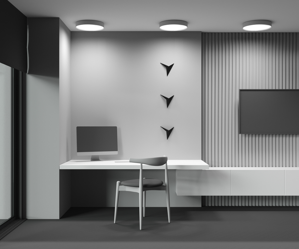 Потолочный светодиодный светильник Maytoni Zon C032CL-45W3K-RD-MG