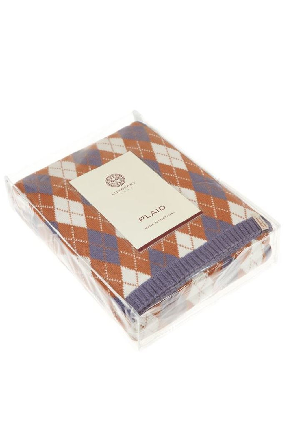 Плед 150х200 Luxberry Imperio 252 терракотовый