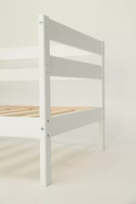 Кровать подростковая "Софа" 200*90 см белый 1 борт (ДМВ)