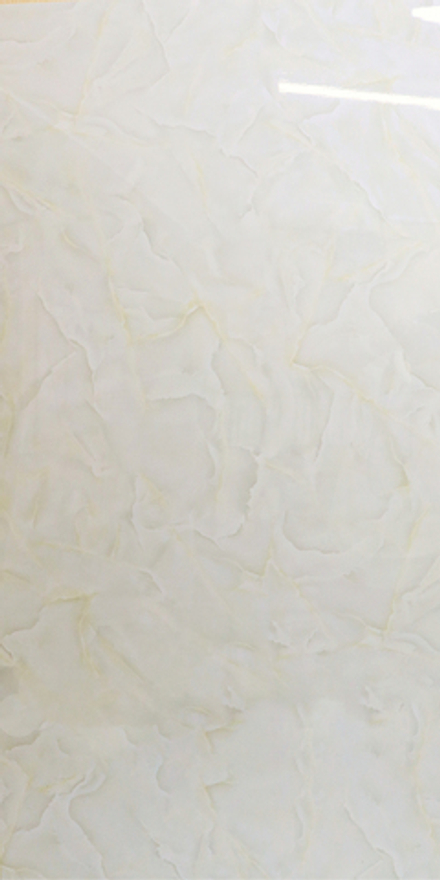 Листовая панель ПВХ "Гибкий мрамор" DESIGN MODERN, Айвори (глянец)