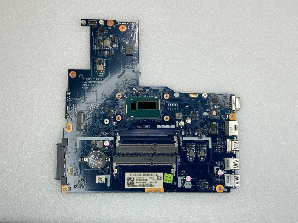 Материнская плата для ноутбука Lenovo B50-70 LA-B09 UMA Intel Core i3 4010U NFP NDOC 1000 (5B20G40925), оригинал