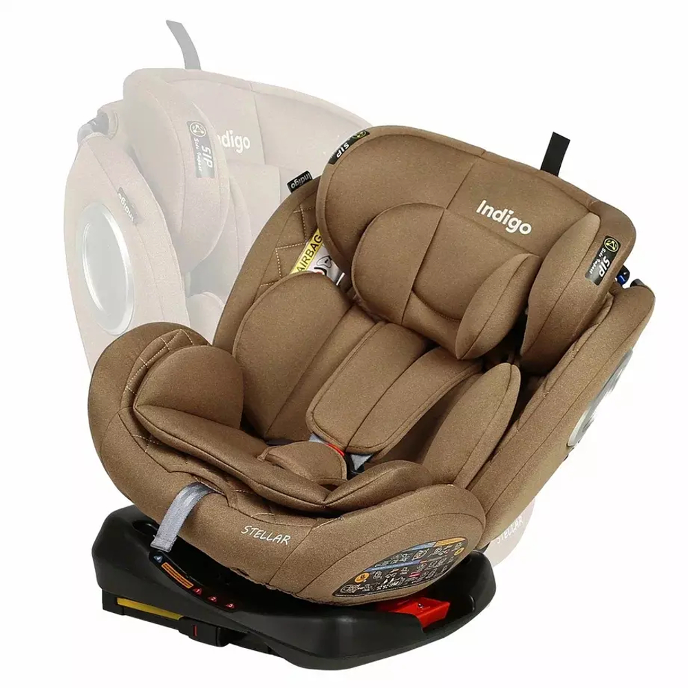 Автокресло Indigo Stellar гр 0-1-2-3 Isofix