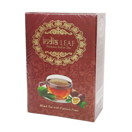 чёрный чай Ассам с Маракуйей Индиа Лиф (Assam Passion Fruit India Leaf), 100 грамм