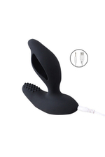 Стимулятор простаты Levett Titus с выносным пультом (Цвет: черный)