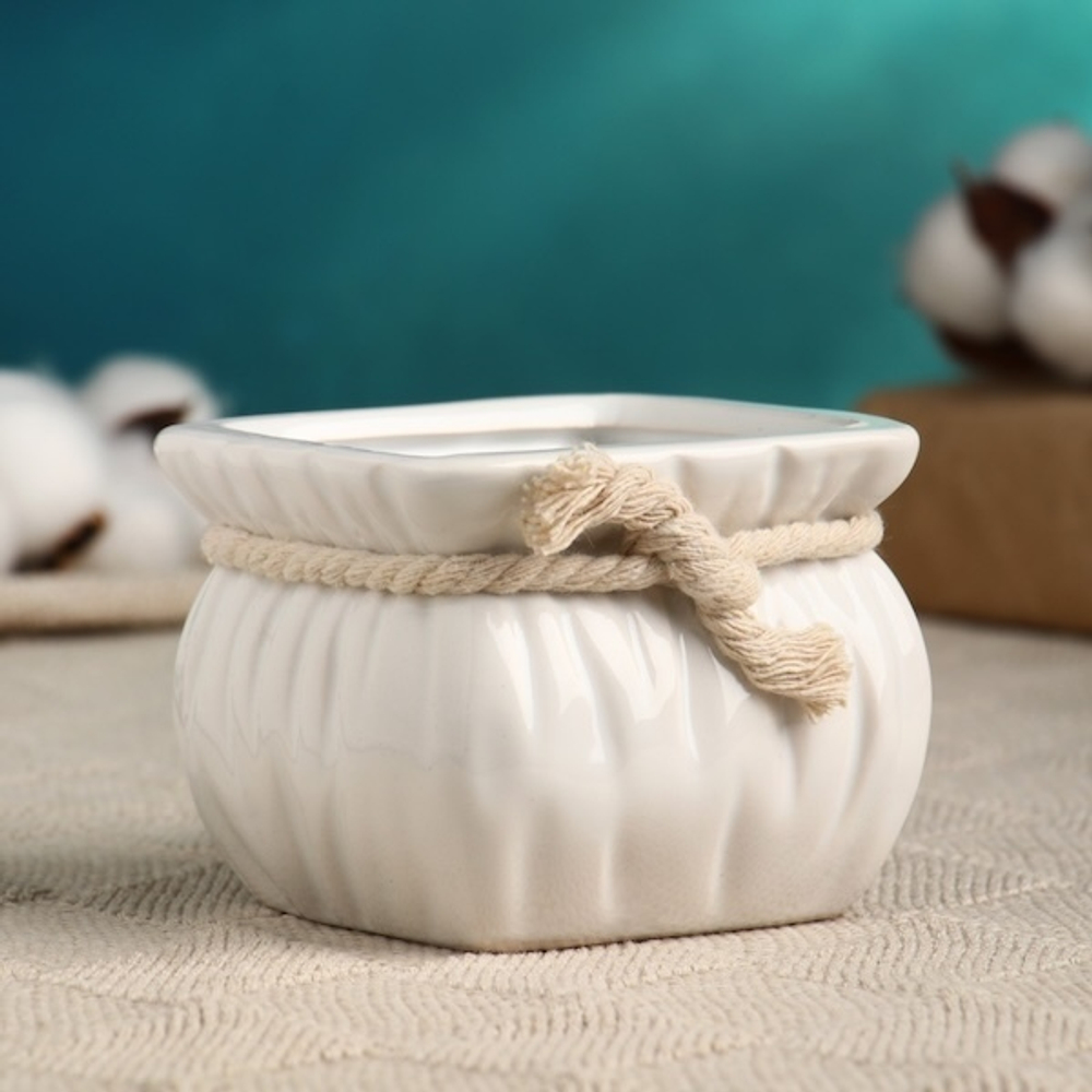 Кашпо «Мешочек Мартин» квадратный, 300 мл, 9×9×7 см