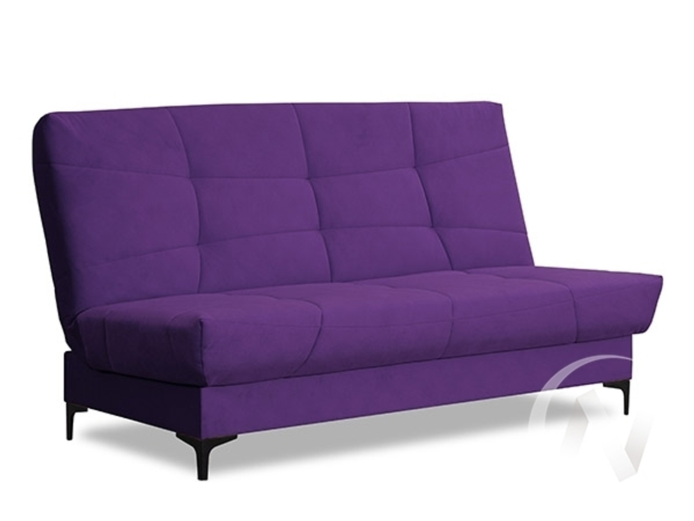 Диван прямой Ривьера (БД) 2022 Карат 16 (сиреневый однотон)