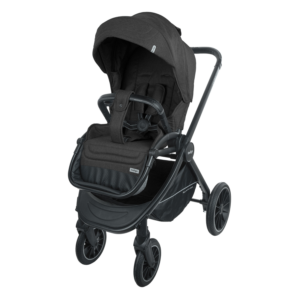 Детская коляска Indigo ULTRA 3в1 черный