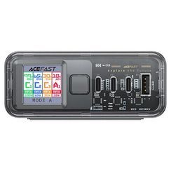Зарядное устройство AceFast Z4 PD218W GaN 3*USB-C+USB-A (AF-Z4-GY) Space Gray