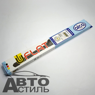 Щетка дворника бескаркасная 380мм  АЛКА U-FLAT 170150