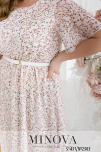 Платье 2503-кремовый Minova