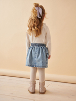 Юбка джинсовая с карманами для девочки Next 105-222, Синий