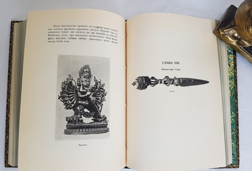 "Буддист паломник у святынь Тибета. По дневникам, веденным в 1899-1902 гг.". Г.Ц. Цыбиков. 1919 г. - редкая книга