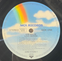 Виниловая пластинка Kim Wilde - Love Moves LP
