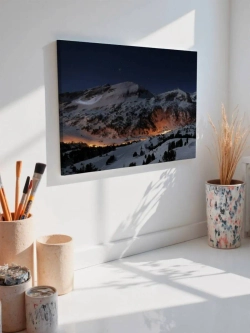 Картина на стену 40 X 50 Ночь в горах