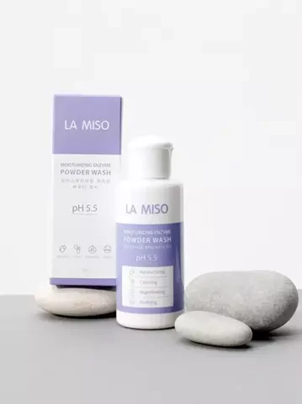 La Miso Face Увлажняющая энзимная пудра для умывания ph 5.5 50 гр
