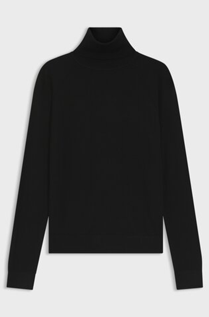 BOSS Водолазка из тонкой шерсти