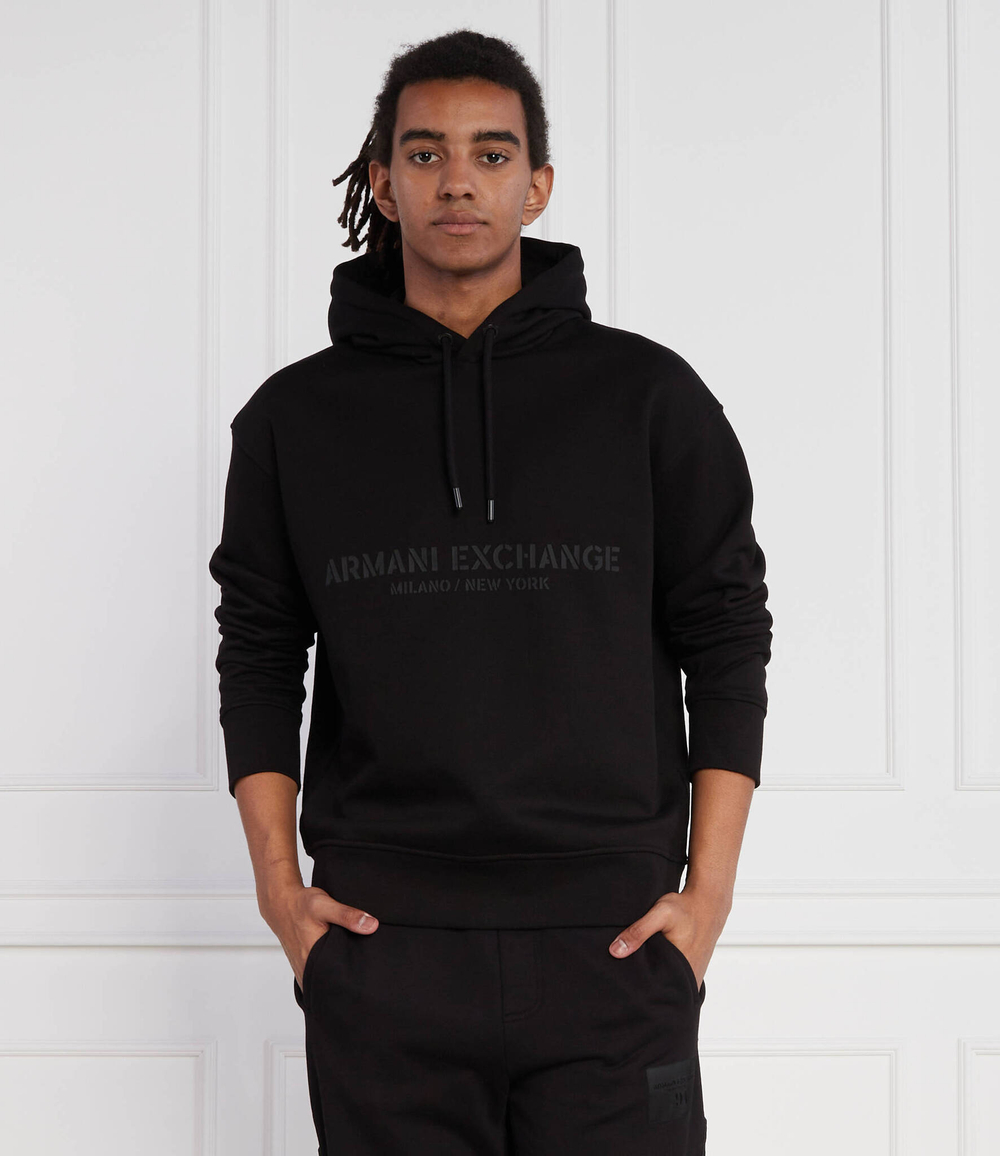 Худи Armani Exchange - черный(6RZMLE ZJ4XZ)