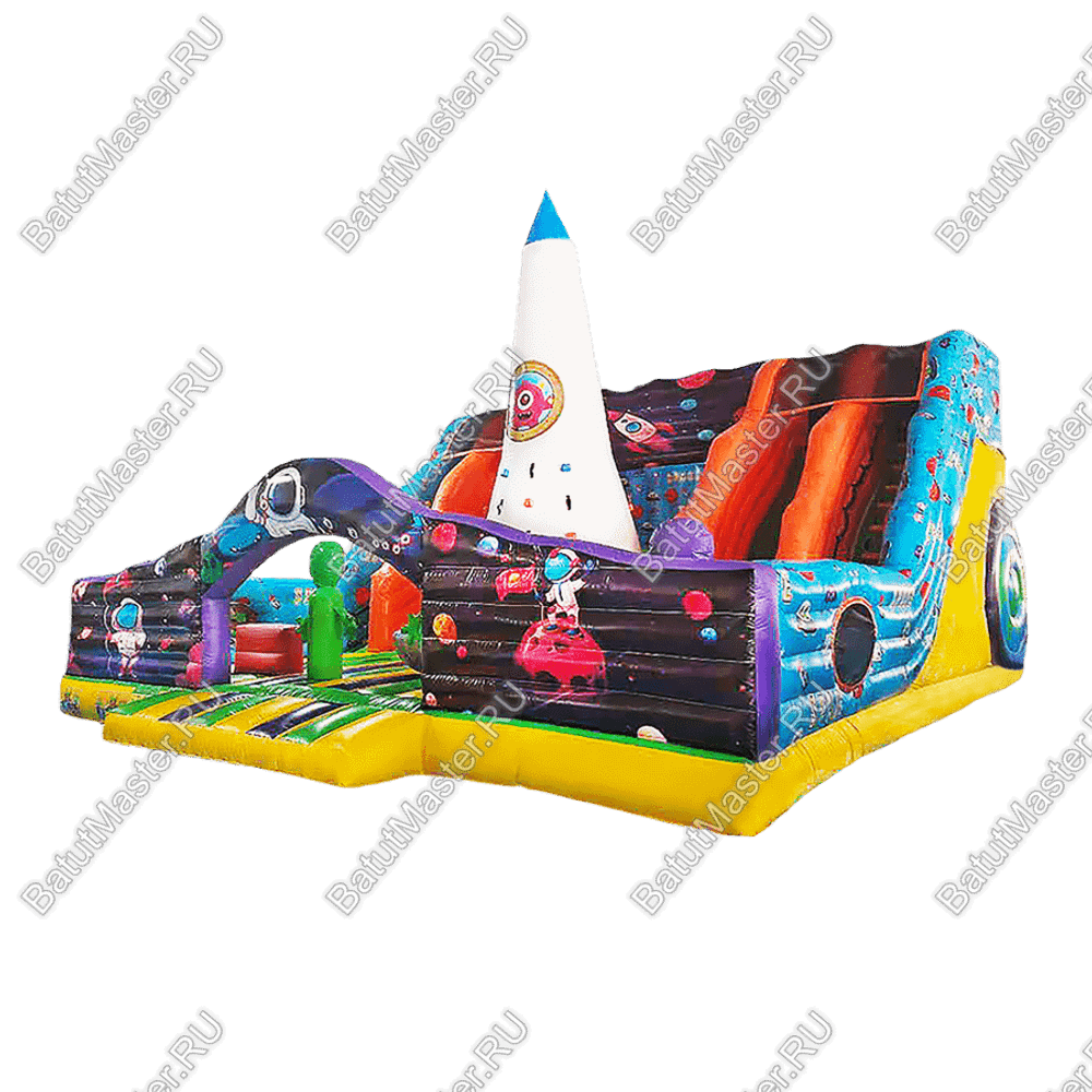 Батут "Космический", размер 10-9-7 м