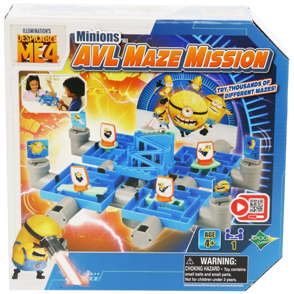 Игра-лабиринт Epoch 7521 Миньоны Миссия Лабиринт AVL Maze Mission 7521 — фото 1