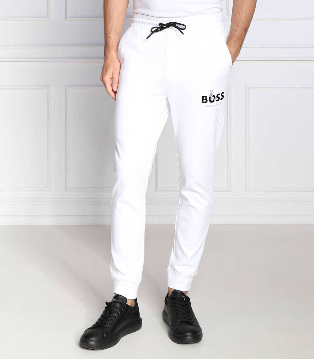 спортивные штаны boss x looney tunes hare BOSS BLACK - белый(50486309)