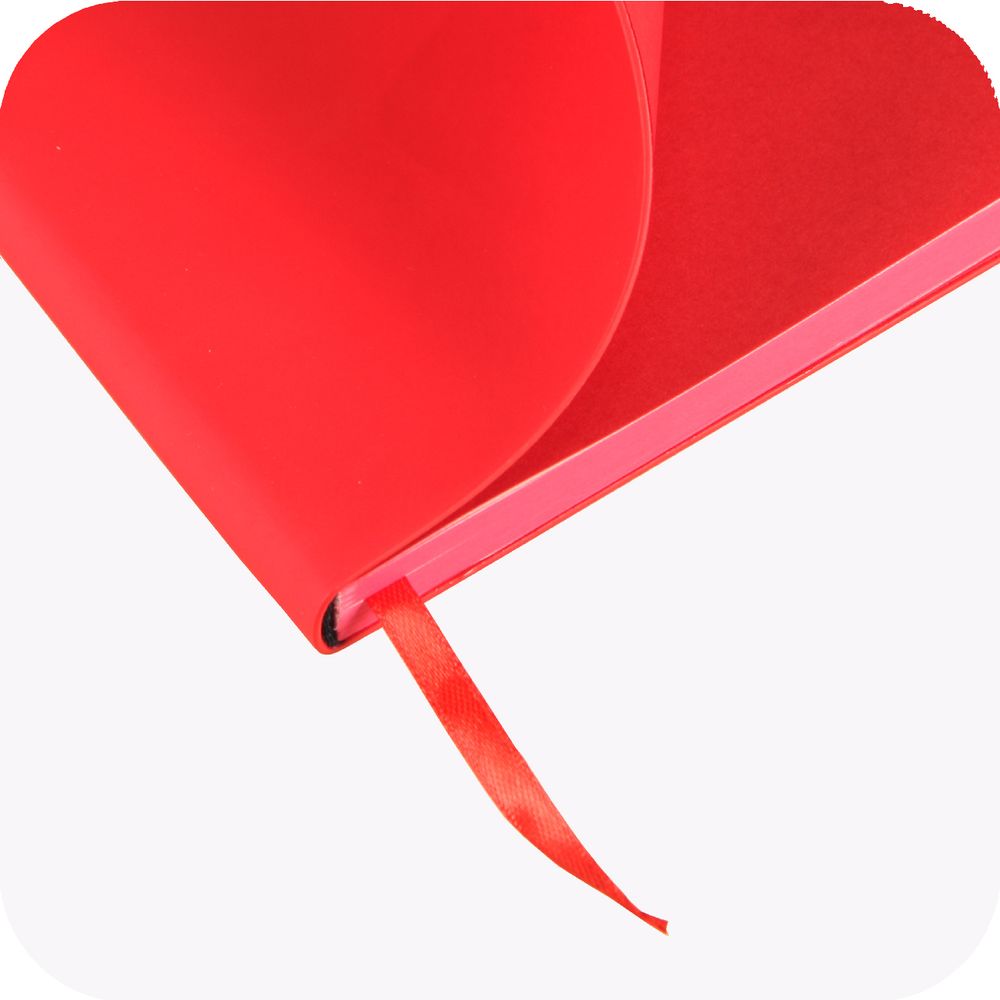 Блокнот NIKA soft touch Синий