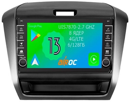 Магнитола для Honda Freed 2 2016-2023 - Airoc AB-1917 (кнопки и крутилки), Android 13, TS20, 6/128Гб, SIM-слот, CarPlay