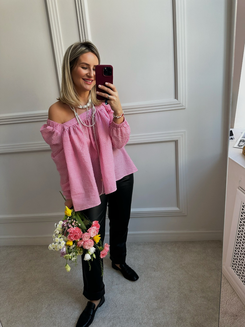 Топ в клетку