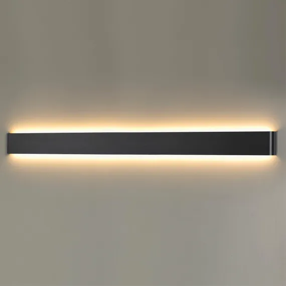 4294/40WL HIGHTECH ODL22 361 черный/металл Настенный светильник IP20 LED 40W 3245Лм 3000K FRAMANT