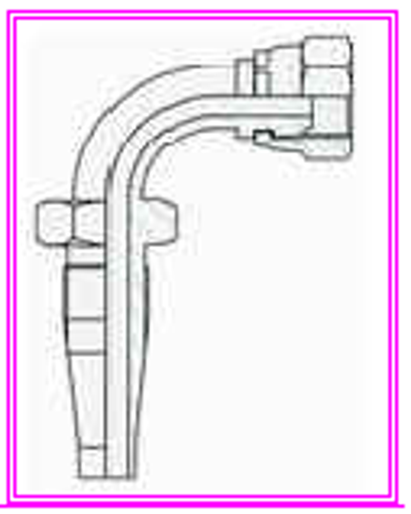 Фитинг DN 25 BSP (Г) 1&quot; (90) многоразовый