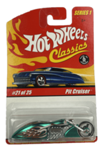 Hot Wheels Classics Series 1: Pit Cruiser (Green) (#21 of 25) (2005)