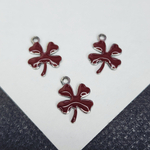 Клевер подвеска, сталь 316, цветная эмаль, р-р 12×9.5мм, штучно