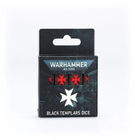 Набор кубиков Warhammer 40000 - Black Templars Dice Set