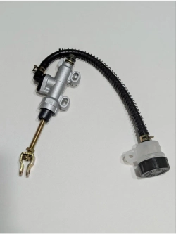 -t Тормозной цилиндр задний мотоцикл с бачком (круглый)