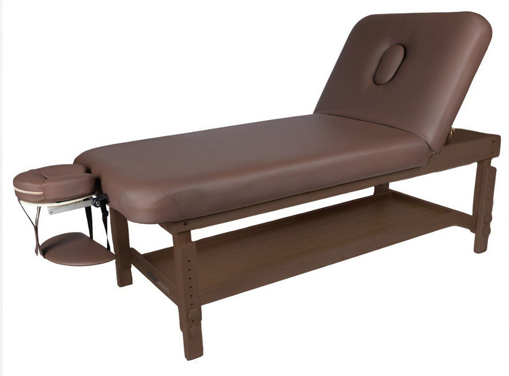 Массажный стол Mizomed Stationary Pro 2 стационарный, Коричневый