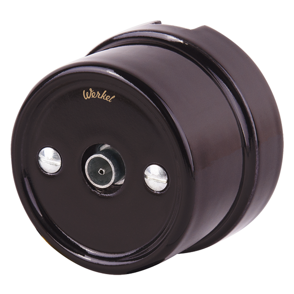 ТВ розетка (белая) Ретро