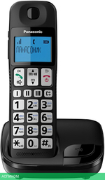 Радиотелефон DECT Panasonic KX-TGE110RUB черный