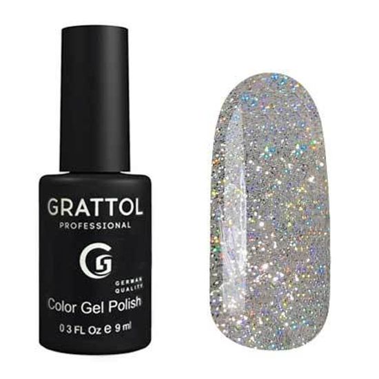 Гель-лак Grattol Opal Silver 9 мл.