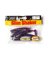Виброхвосты съедобные искусственные LJ Pro Series SLIM SHAKER 4in (10.00)/S63 6 шт. в упак.