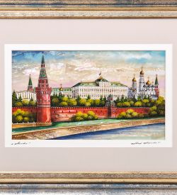 Народные промыслы ШК-55/240-01 Панно «Москва»