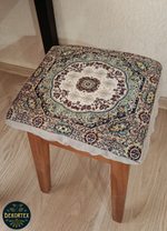 Набор чехлов на табурет из гобелена Ковровый узор (33х33 см) - 4шт