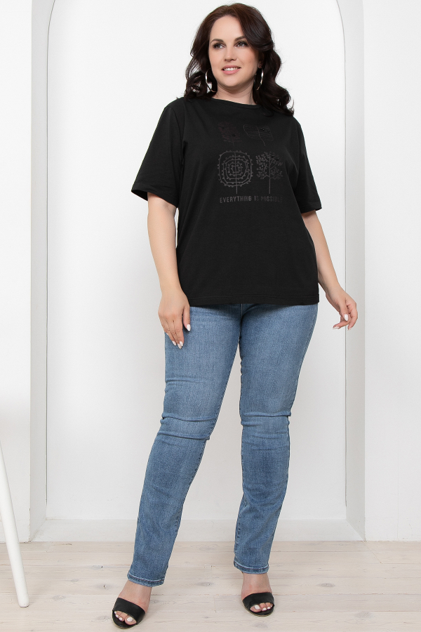 6069 Брюки джинсовые